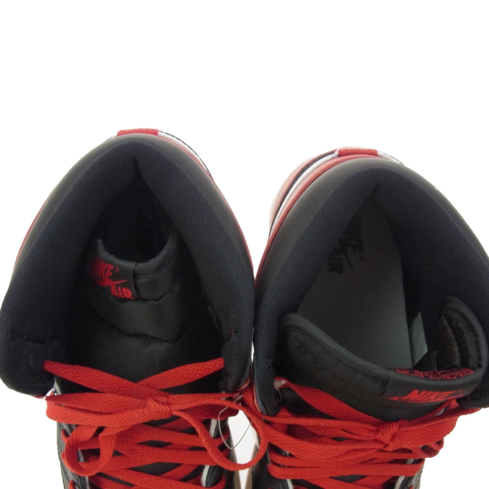 NIKE ナイキ DZ5485-106 Air Jordan 1 Retro High OG Black Toe Reimagined AJ1 エアジョーダン1 レトロ ハイ ブラックトゥリイマジンド スニーカー レッド系 ホワイト系 ブラック系 29cm【新古品】【未使用】【中古】