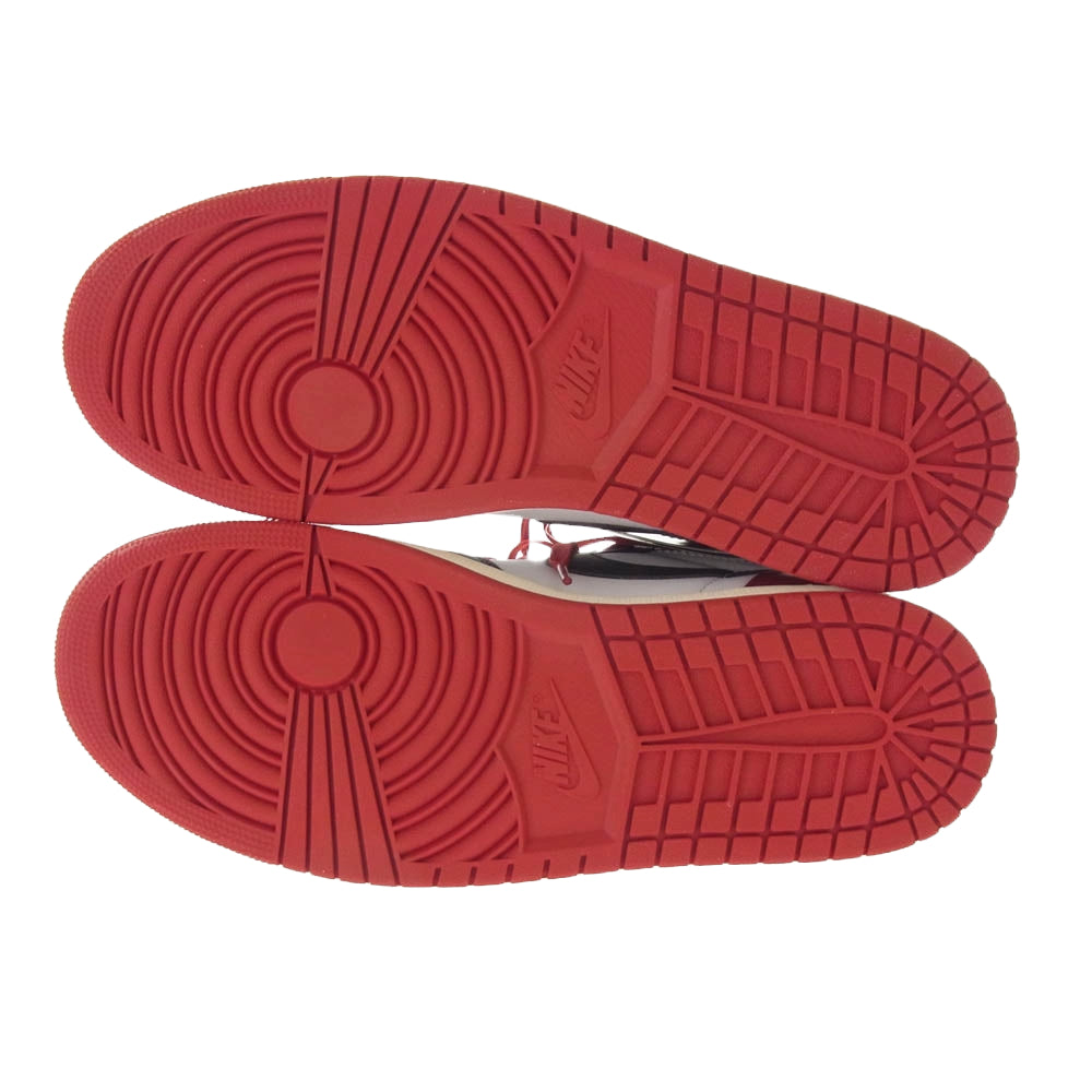 NIKE ナイキ DZ5485-106 Air Jordan 1 Retro High OG Black Toe Reimagined AJ1 エアジョーダン1 レトロ ハイ ブラックトゥリイマジンド スニーカー レッド系 ホワイト系 ブラック系 29cm【新古品】【未使用】【中古】