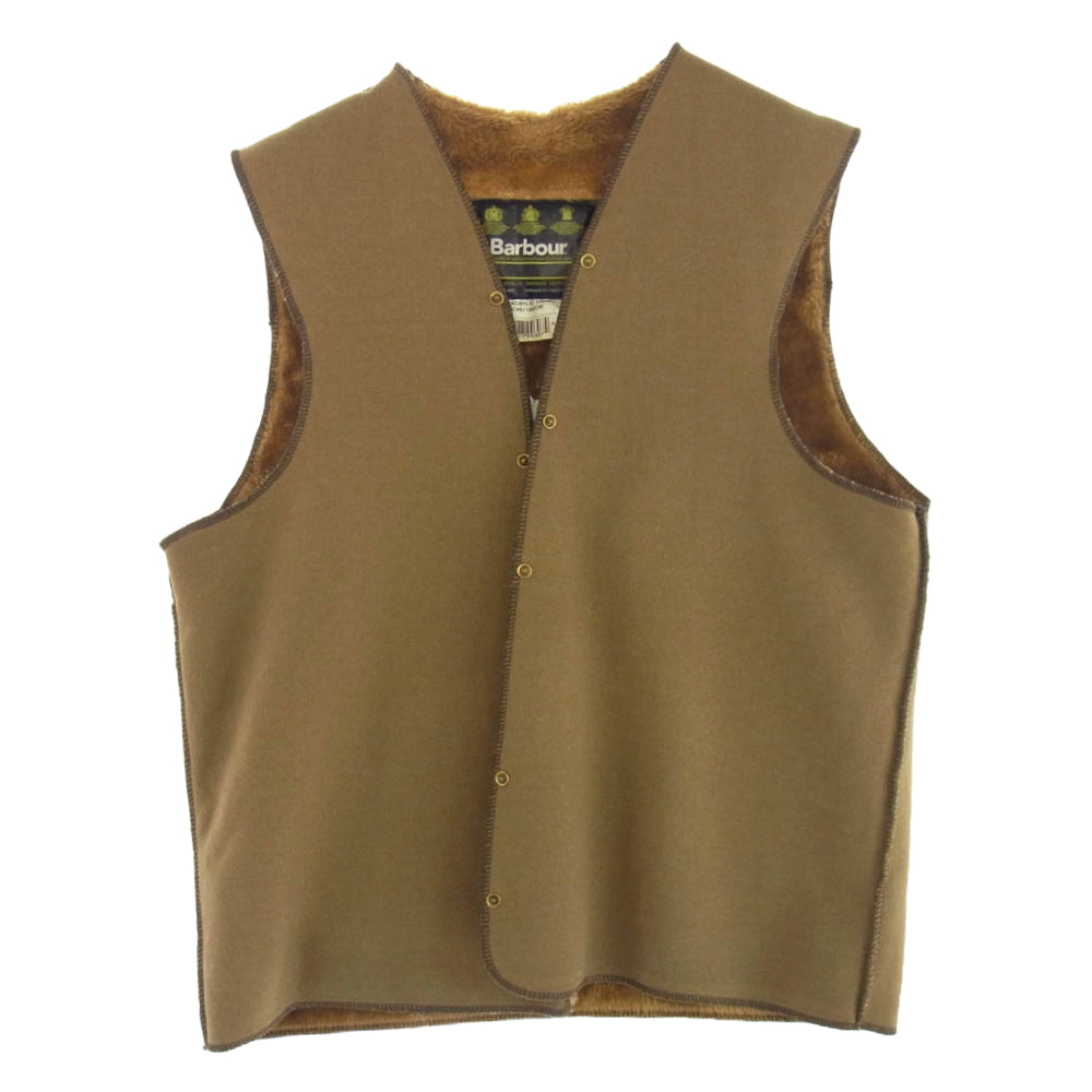 Barbour バブアー A297 ACRYLIC LINING ボア ライナー ベスト ブラウン系 ｃ40【中古】
