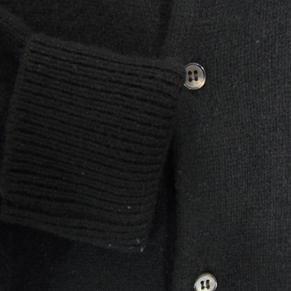バトナー 22AW BN-22FM-060 RE-CYCLE CASHMERE CREW NECK CARDIGAN カシミヤ混 クルーネック カーディガン ブラック系 3【中古】