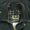 Barbour バブアー A155 英国製 BEAUFORT JACKET ビューフォート オイルド ジャケット ブラック系 C40/102CM【中古】