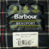 Barbour バブアー A155 英国製 BEAUFORT JACKET ビューフォート オイルド ジャケット ブラック系 C40/102CM【中古】