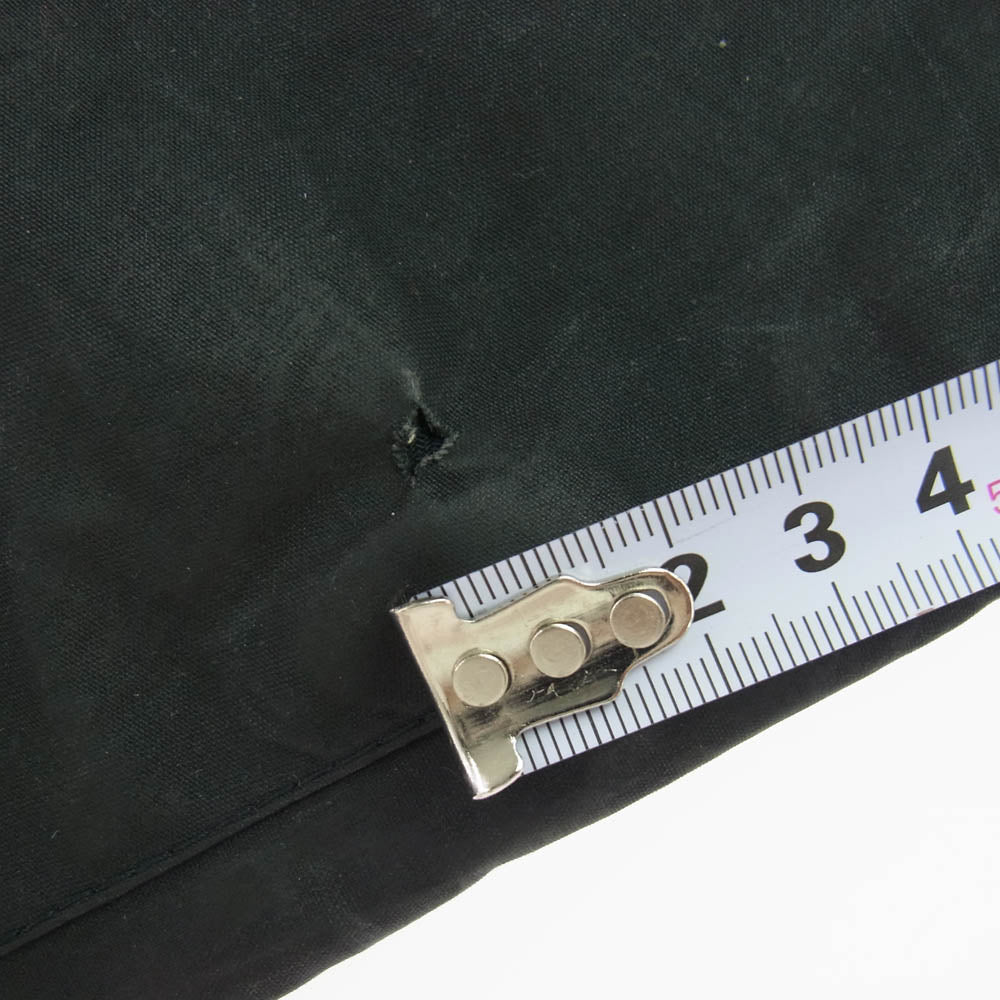 Barbour バブアー A155 英国製 BEAUFORT JACKET ビューフォート オイルド ジャケット ブラック系 C40/102CM【中古】