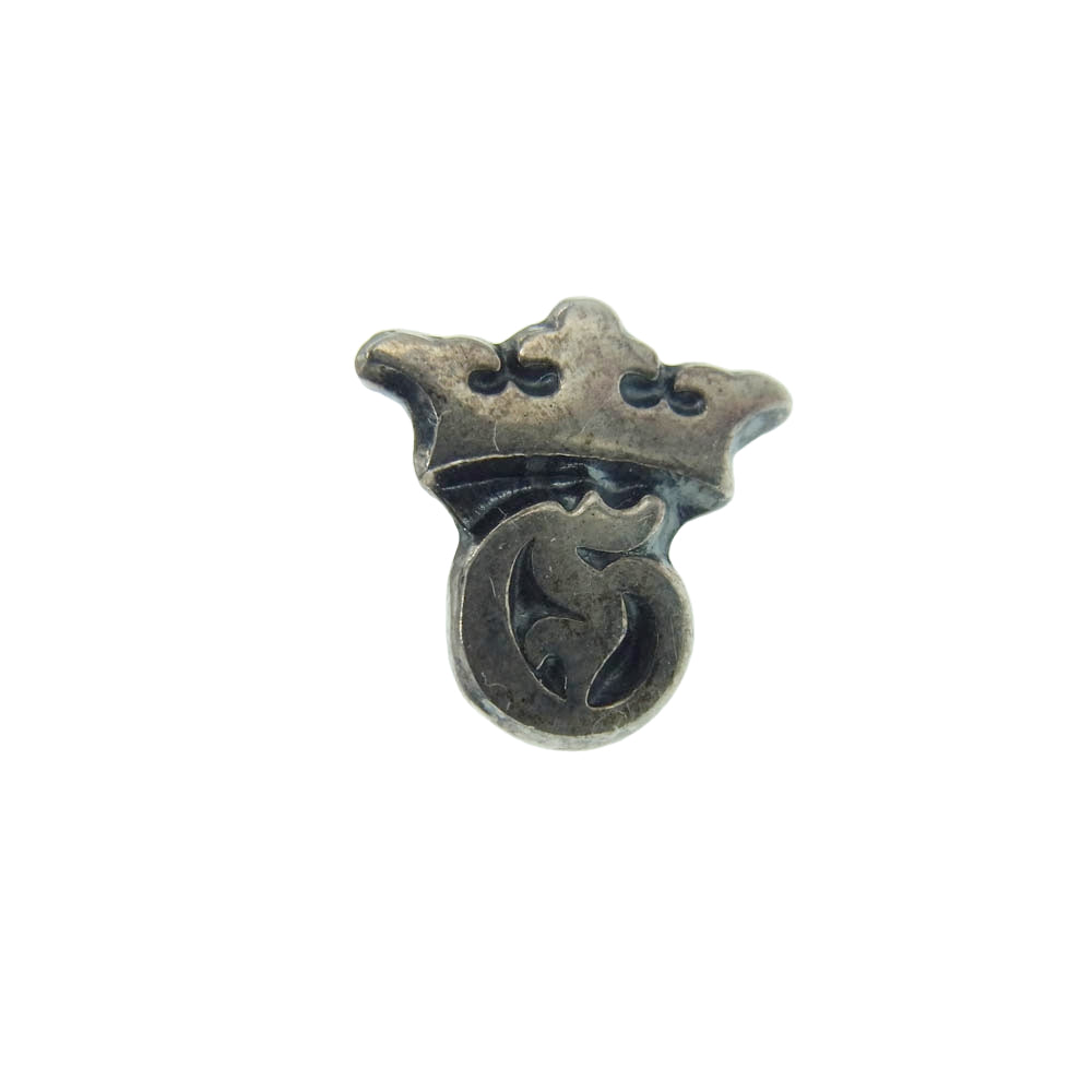 GABOR ガボール ER-06 GABORATORY ガボラトリーホールディング G&Crown pierce ジー&クラウン ピアス シルバー系 シルバー系【中古】