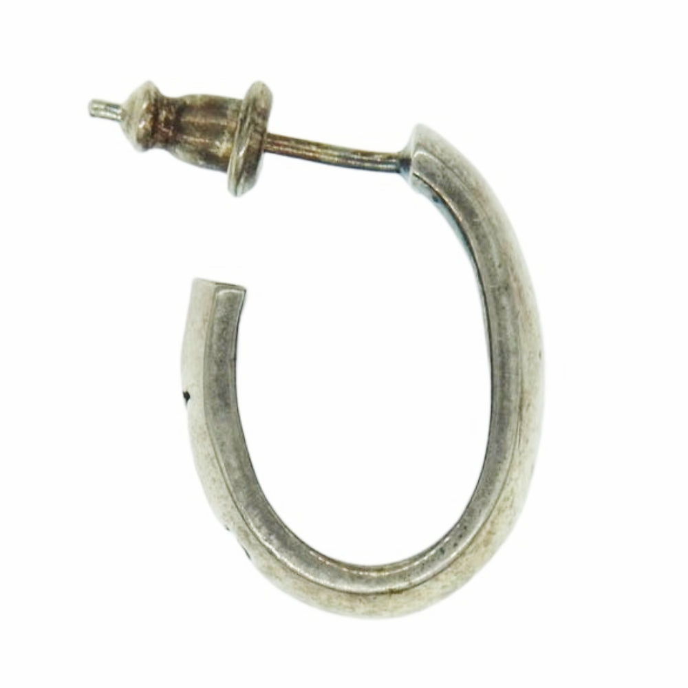 GABOR ガボール ER-08 GABORATORY ガボラトリーホールディング H.W.O pierce G&Crown ジーアンドクラウン フープ ピアス シルバー系 シルバー系【中古】