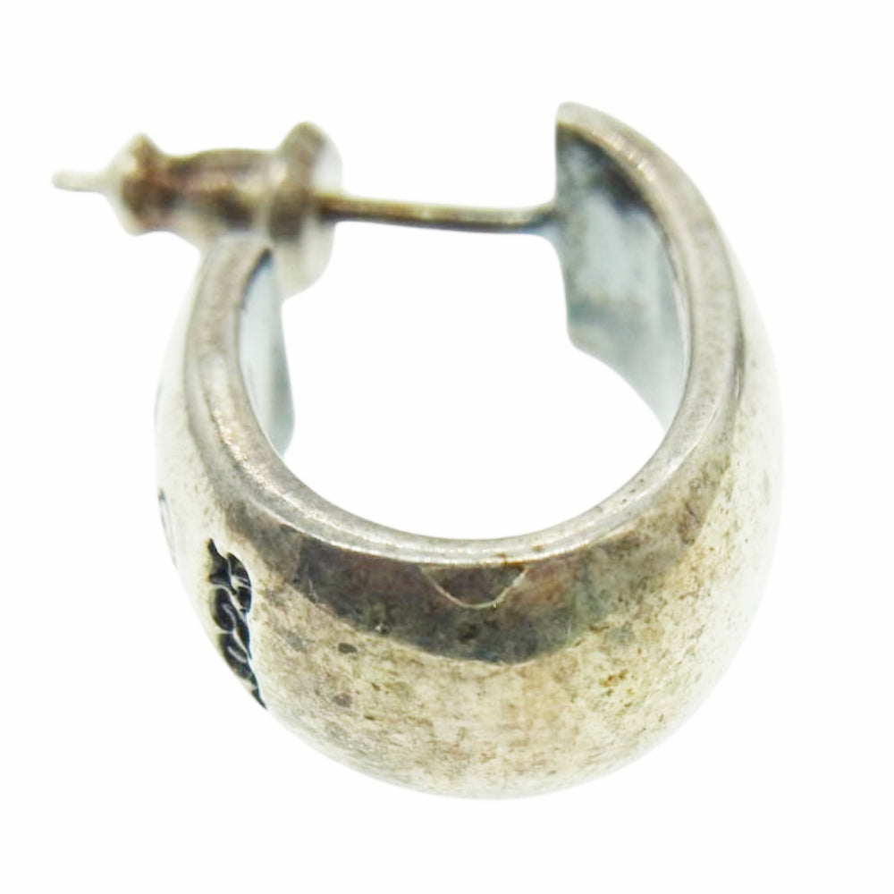 GABOR ガボール ER-08 GABORATORY ガボラトリーホールディング H.W.O pierce G&Crown ジーアンドクラウン フープ ピアス シルバー系 シルバー系【中古】