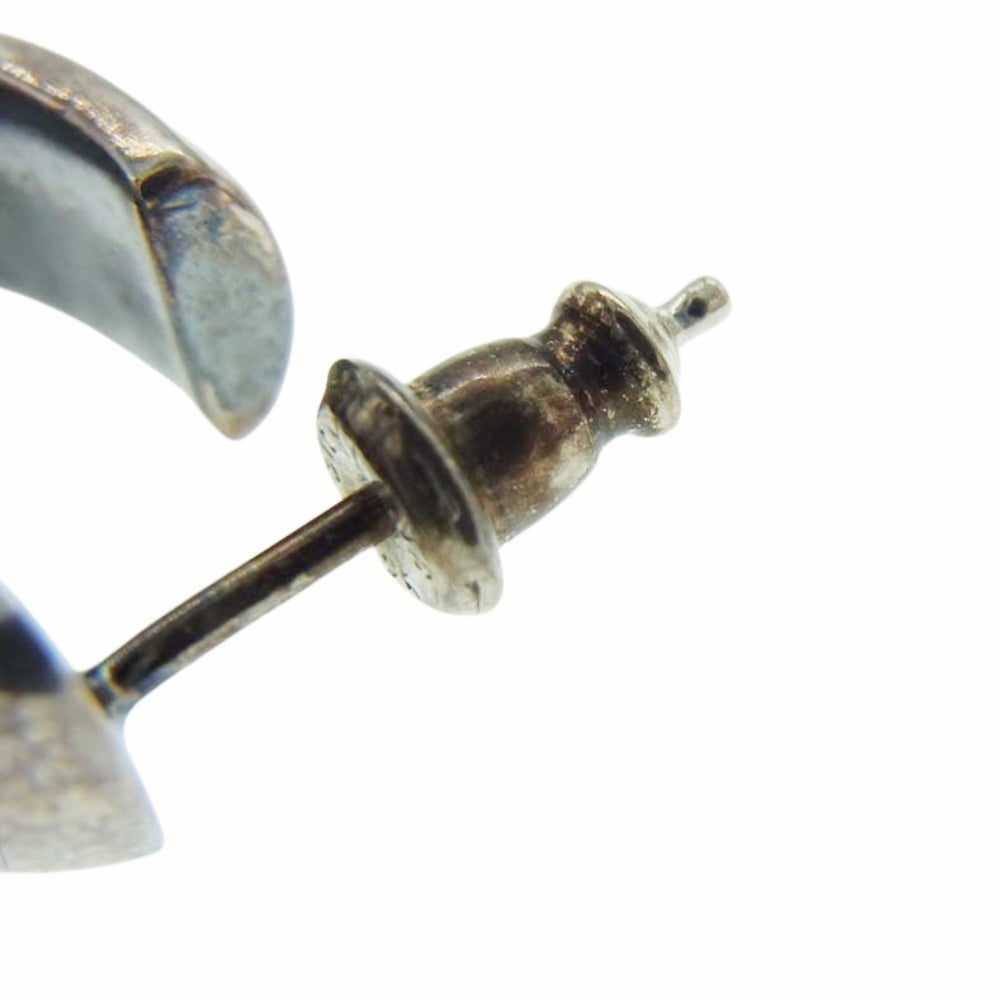 GABOR ガボール ER-08 GABORATORY ガボラトリーホールディング H.W.O pierce G&Crown ジーアンドクラウン フープ ピアス シルバー系 シルバー系【中古】