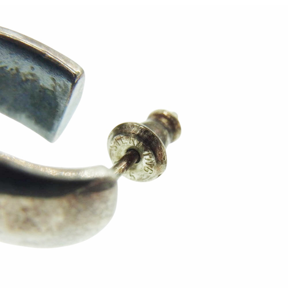 GABOR ガボール ER-08 GABORATORY ガボラトリーホールディング H.W.O pierce G&Crown ジーアンドクラウン フープ ピアス シルバー系 シルバー系【中古】