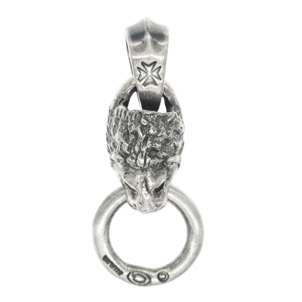 GABOR ガボール P-03 GABORATORY ガボラトリーホールディング Quarter Lion Pendant クォーターライオンペンダント シルバー系 シルバー系【中古】