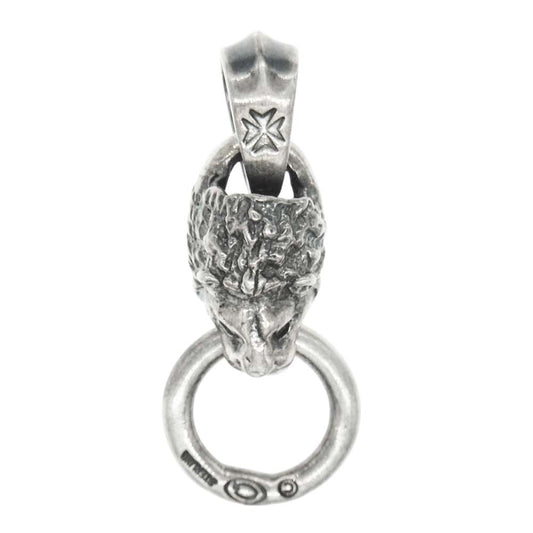 GABOR ガボール P-03 GABORATORY ガボラトリーホールディング Quarter Lion Pendant クォーターライオンペンダント シルバー系 シルバー系【中古】