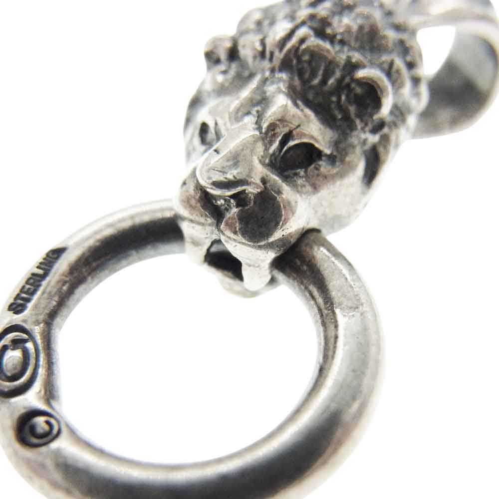 GABOR ガボール P-03 GABORATORY ガボラトリーホールディング Quarter Lion Pendant クォーターライオンペンダント シルバー系 シルバー系【中古】