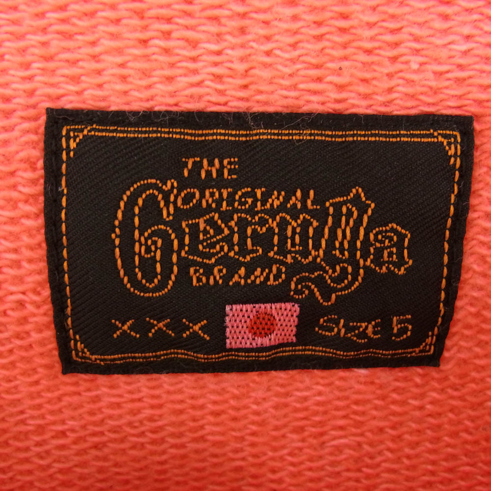 GERUGA ゲルガ GR-C-185 SWEAT SHIRTS PIGMENT DYED ピグメントダイ クルー スウェット ピンク系 5【中古】