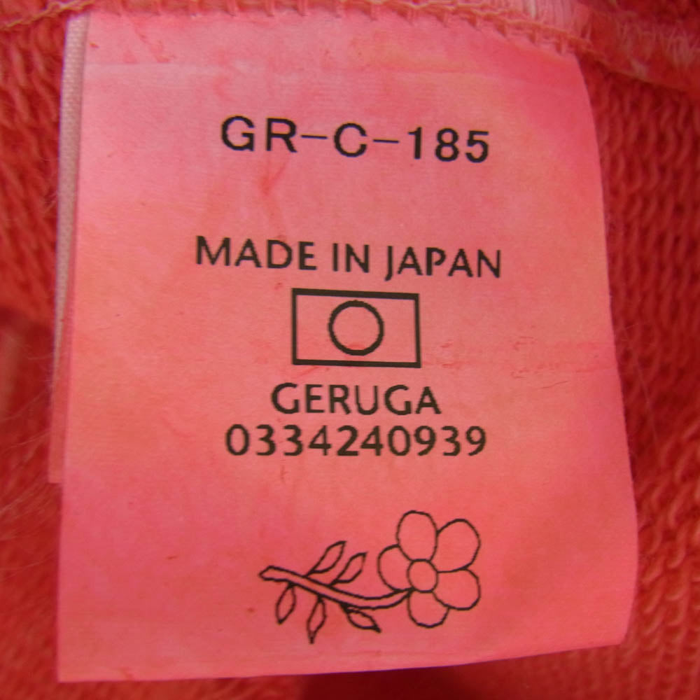 GERUGA ゲルガ GR-C-185 SWEAT SHIRTS PIGMENT DYED ピグメントダイ クルー スウェット ピンク系 5【中古】
