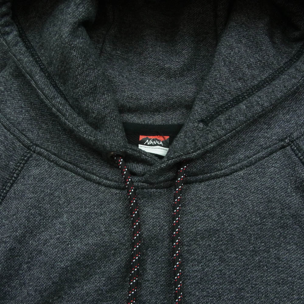 NANGA ナンガ NW2331-1F230 ECO HYBRID THE BALANCE SWEAT HOODIE エコ ハイブリッド ザ バランス スウェット フーディー パーカー グレー系 XL【中古】