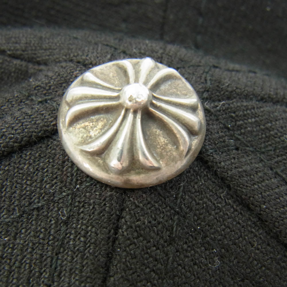 CHROME HEARTS クロムハーツ（原本無） BASEBALL TRUCKER ホースシュー刺繍 ウール ベースボール トラッカー キャップ クロスボール付き ブラック系【中古】