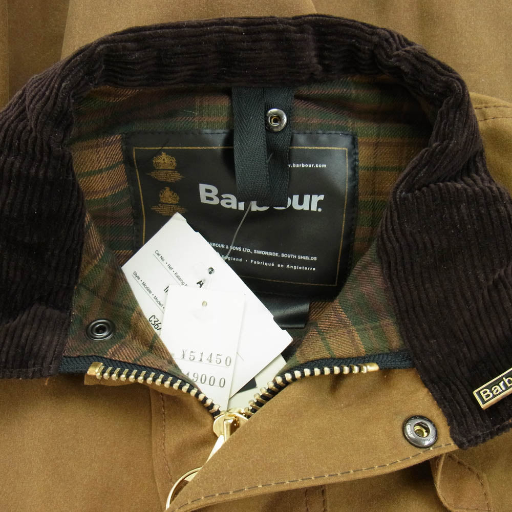 Barbour バブアー 英国製 INTERNATIONAL JACKET インターナショナル ジャケット ブラウン系 C36/91CM【中古】