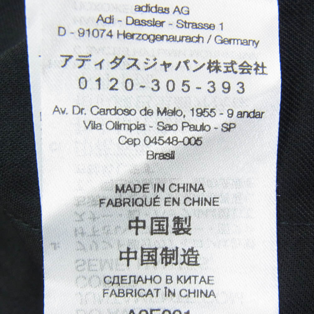 Y-3 Yohji Yamamoto ワイスリー ヨウジヤマモト JD9791 SPORT UNIFORM 3 STRIPES PANTS スポーツ ユニフォーム パンツ アディダス ブラック系 M【美品】【中古】