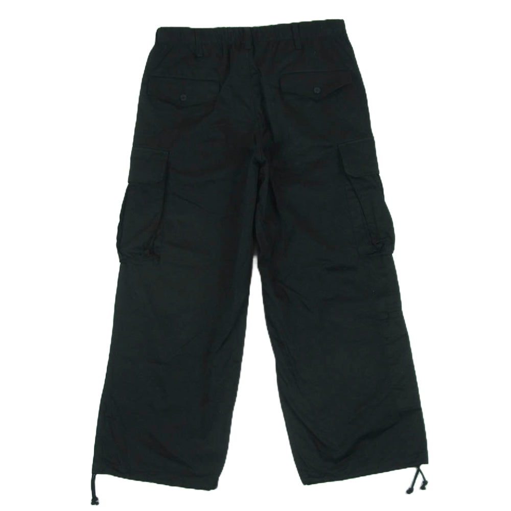 Yohji Yamamoto ヨウジヤマモト 24AW WO-P45-001-1-03 WILDSIDE ワイルドサイド Cotton Chino Cargo Pants Black コットン チノ カーゴ パンツ ブラック系 03【新古品】【未使用】【中古】