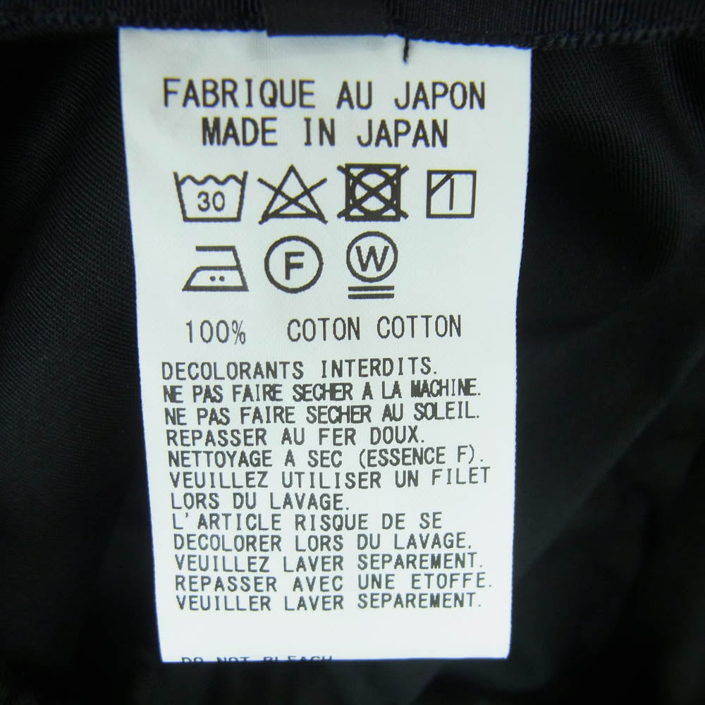 Yohji Yamamoto ヨウジヤマモト 24AW WO-P45-001-1-03 WILDSIDE ワイルドサイド Cotton Chino Cargo Pants Black コットン チノ カーゴ パンツ ブラック系 03【新古品】【未使用】【中古】