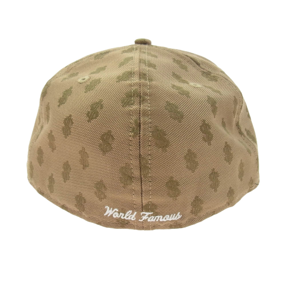 Supreme シュプリーム 18SS NEW ERA 18SS Monogram Box Logo New Era モノグラム ボックスロゴ ニューエラ キャップ ライトブラウン系 60.6cm【中古】