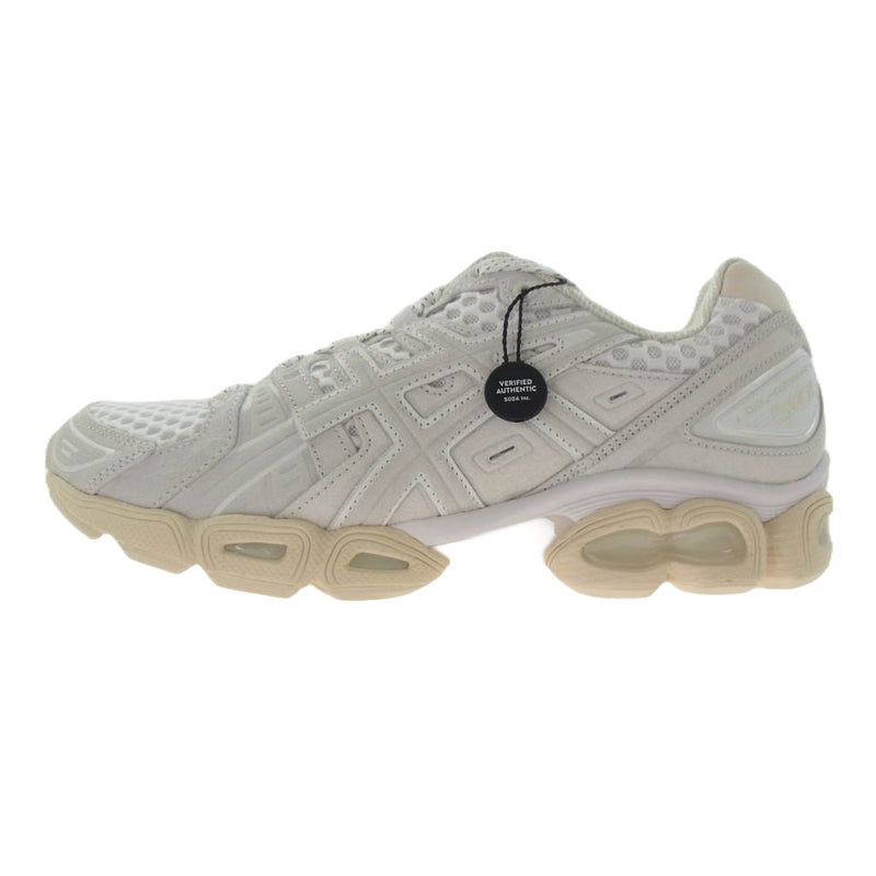 エンノイ 1201B034-100 Asics アシックス Gel-Nimbus 9 White Cream ゲルニンバス9 ホワイト クリーム ホワイト系 26.5cm【新古品】【未使用】【中古】