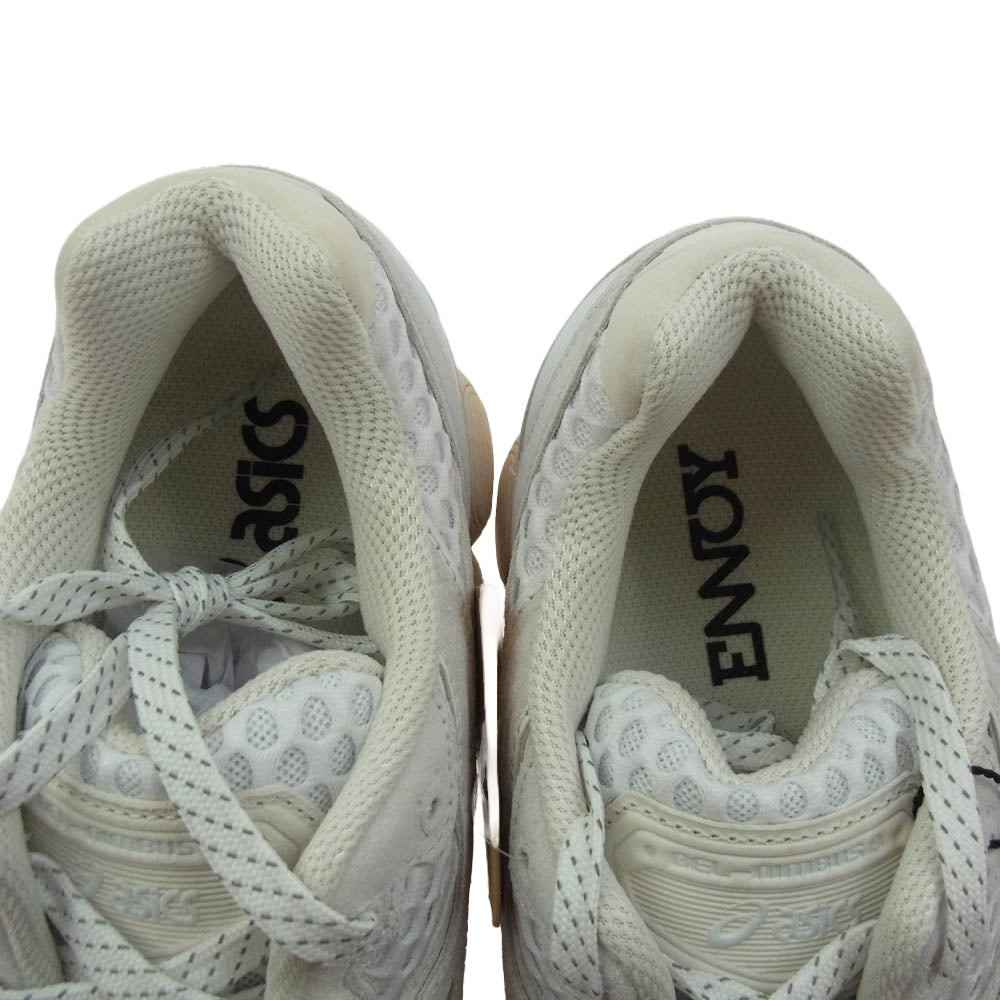 エンノイ 1201B034-100 Asics アシックス Gel-Nimbus 9 White Cream ゲルニンバス9 ホワイト クリーム ホワイト系 26.5cm【新古品】【未使用】【中古】