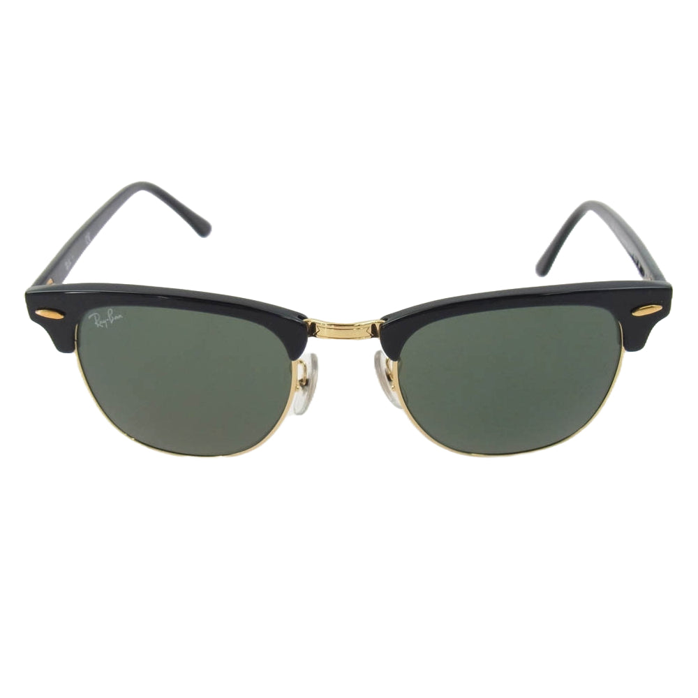 Ray-Ban レイバン RB3016 CLUB MASTER クラブマスター サングラス アイウェア ブラック系【中古】