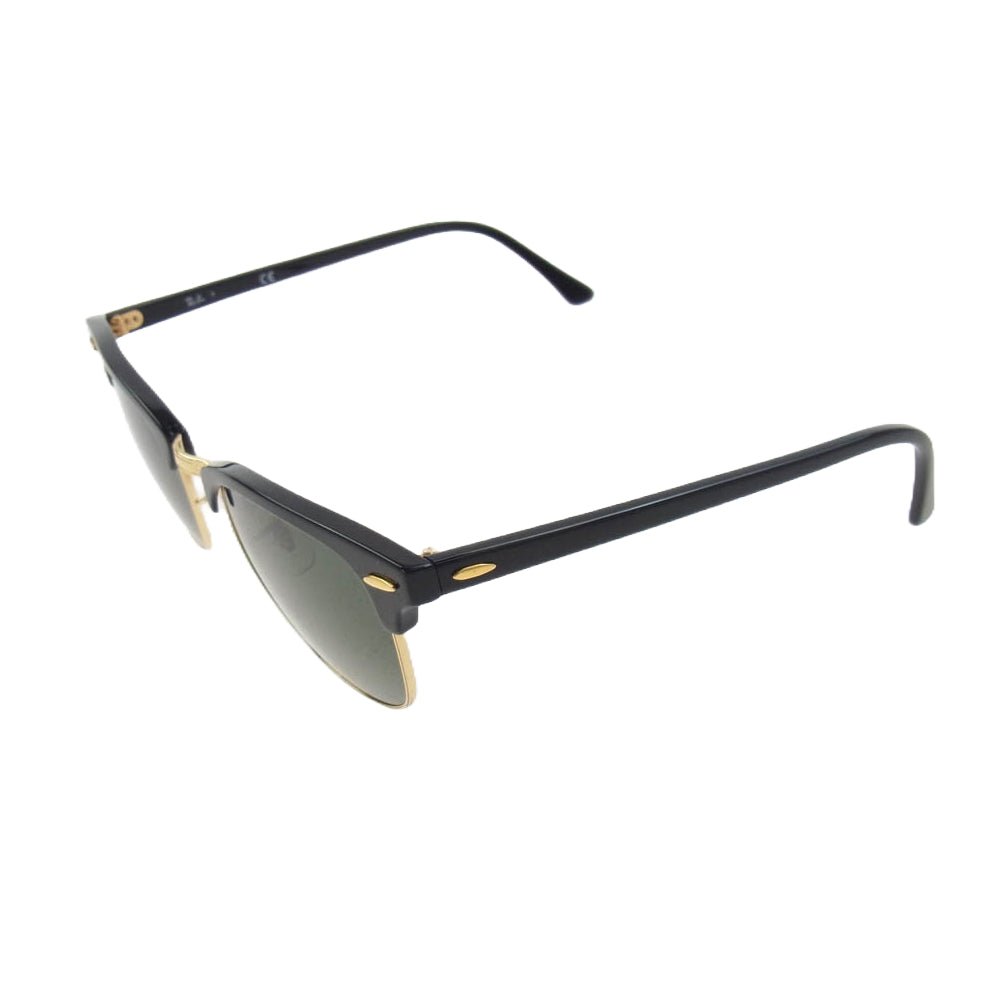 Ray-Ban レイバン RB3016 CLUB MASTER クラブマスター サングラス アイウェア ブラック系【中古】