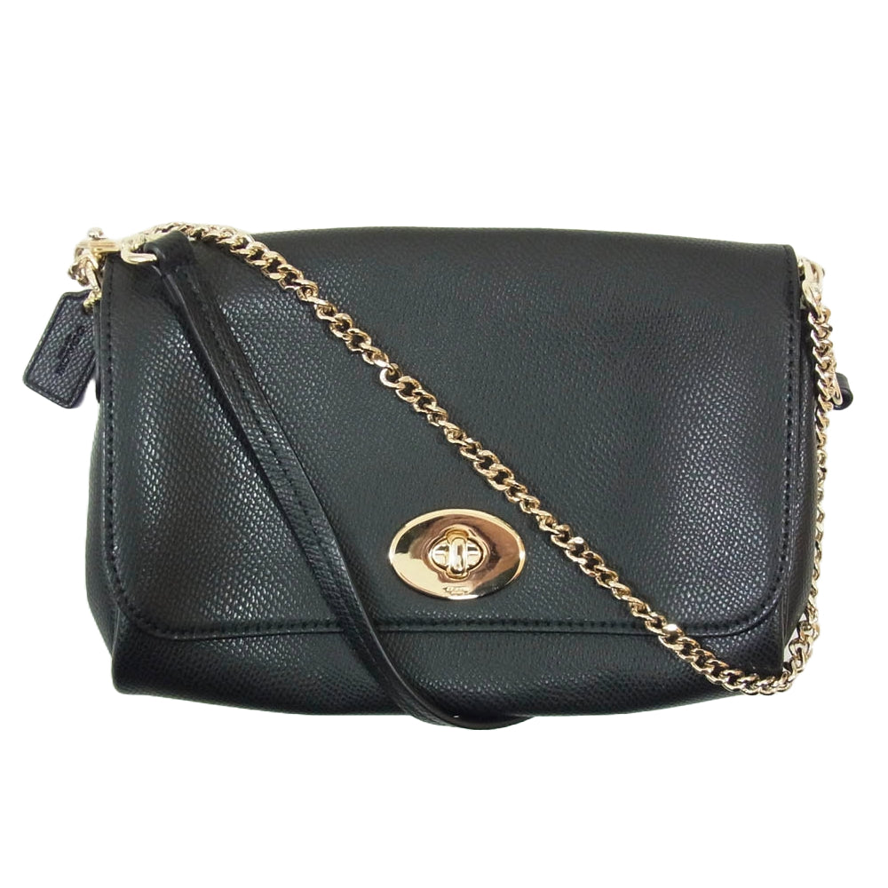 COACH コーチ F34604 2WAY ハンドバッグ PVC レディース バッグ ブラック系【中古】