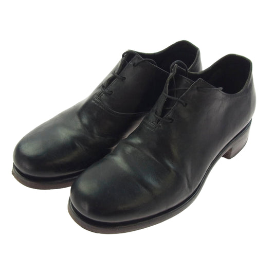 エマタイト D20B. Derby Shoes レザー ダービーシューズ ブラック系 40【中古】