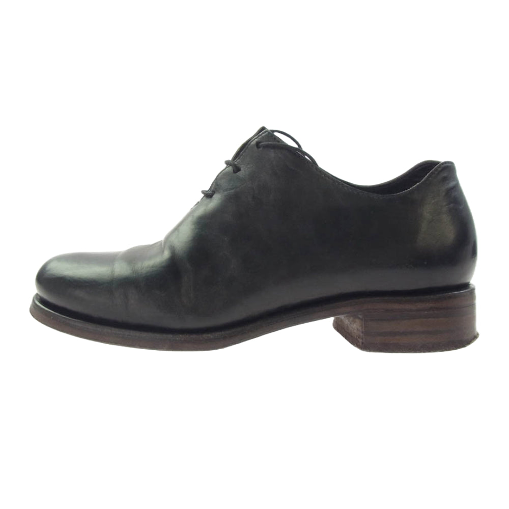 エマタイト D20B. Derby Shoes レザー ダービーシューズ ブラック系 40【中古】