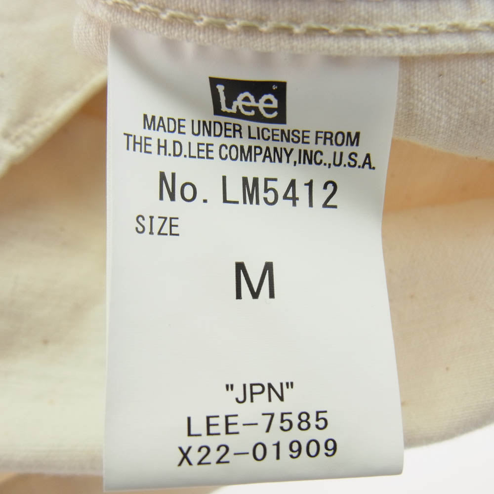 Lee デニムジャケット LM5412 Mサイズ Lee リー LM5412 LOCO JACKET ロコ カバーオール デニム ジャケット