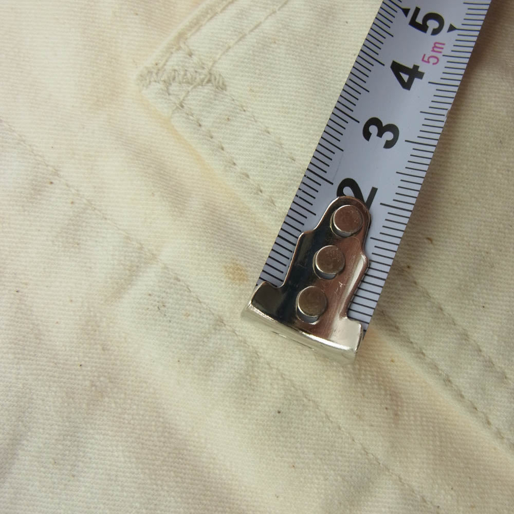 Lee リー LM5412 LOCO JACKET ロコ カバーオール デニム ジャケット ホワイト オフホワイト系 M【中古】