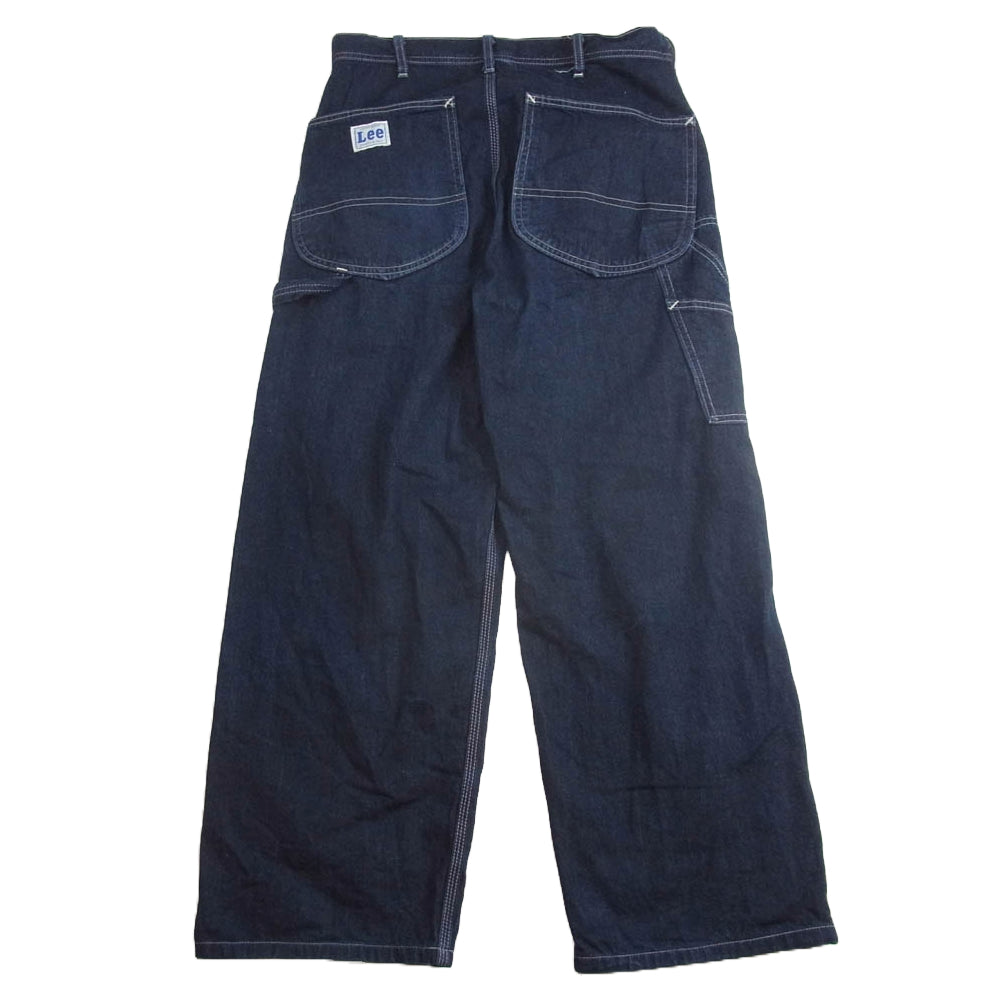 Lee リー LM7288 DUNGAREES ワイド ペインター デニム パンツ インディゴブルー系 M【中古】