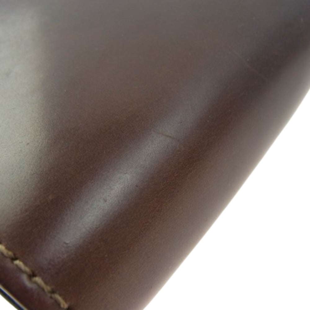 WILDSWANS ワイルドスワンズ SP-ENO/HC/DCGN×ESD/CH ENO イーノ シェルコードバン 3つ折りウォレット 財布 ブラウン系【中古】