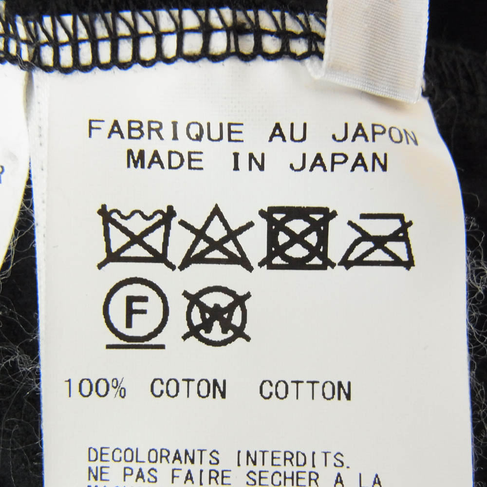 Yohji Yamamoto ヨウジヤマモト 20SS HN-T44-086 POUR HOMME コットン Vネック ベスト タンクトップ ブラック系 3【中古】