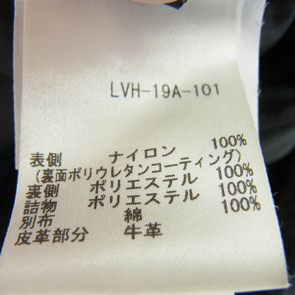 COMOLI コモリ 19AW LVH-19A-101 × LAVENHAM ラベンハム キルティング ジャケット コート ブラック系 S【中古】