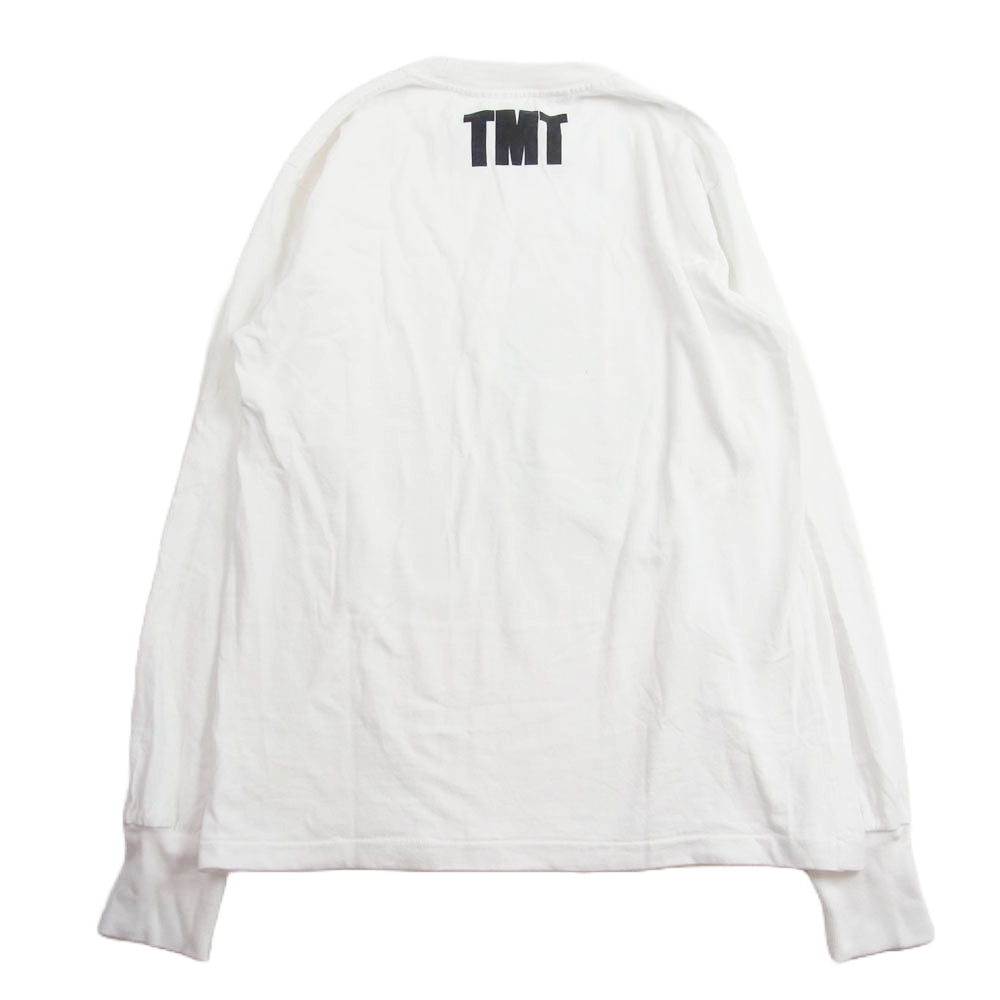 TMT ティーエムティー TCS-F2407 DRY COTTON JERSEY PHOTE LS TEE Audrey ドライ コットン ロングスリーブ Tシャツ ホワイト系 L【中古】