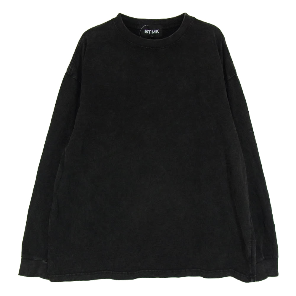 ビーティーエムケー ロングスリーブ Tシャツ グレー ダークグレー系 L【中古】