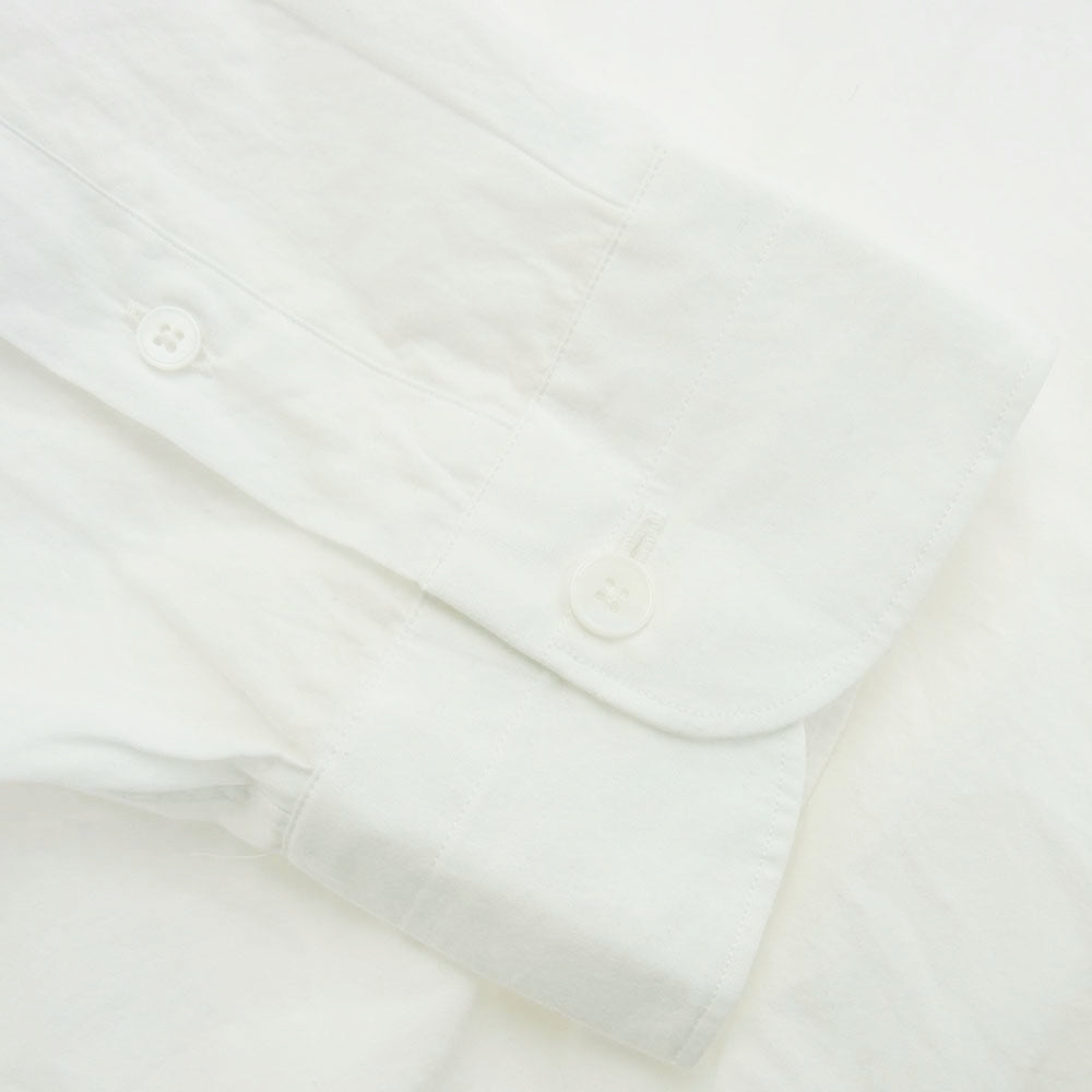 COMOLI コモリ 24AW A03-02001 コモリシャツ コットン 長袖 シャツ ホワイト系 5【中古】