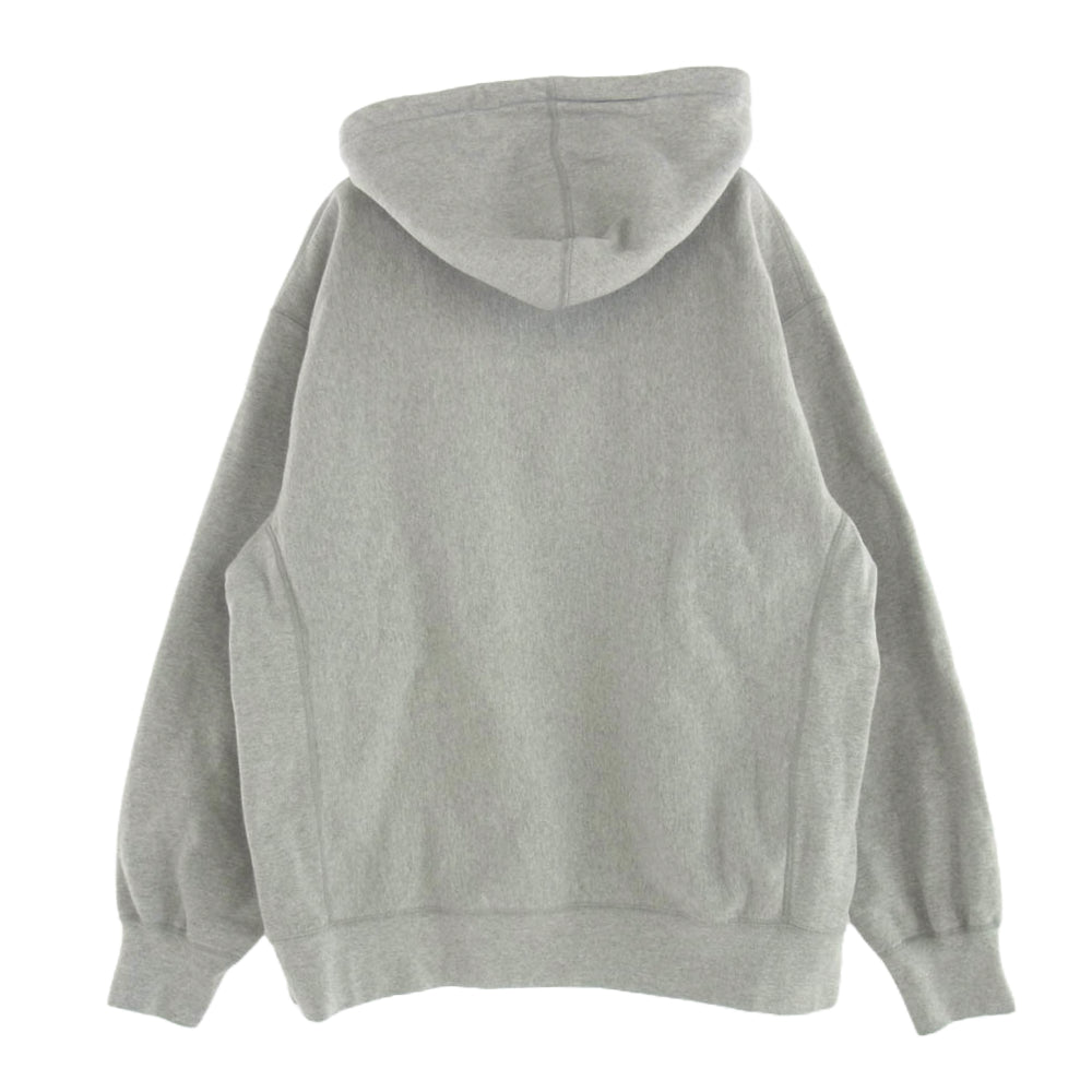 Supreme シュプリーム 20AW Cross Box Logo Hooded Sweatshirt クロスボックスロゴ スウェット パーカー グレー系 L【中古】