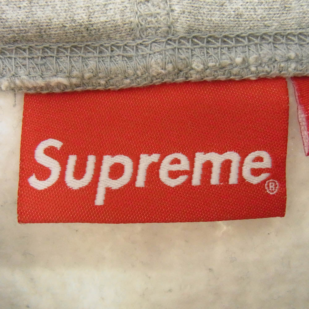 Supreme シュプリーム 20AW Cross Box Logo Hooded Sweatshirt クロスボックスロゴ スウェット パーカー グレー系 L【中古】