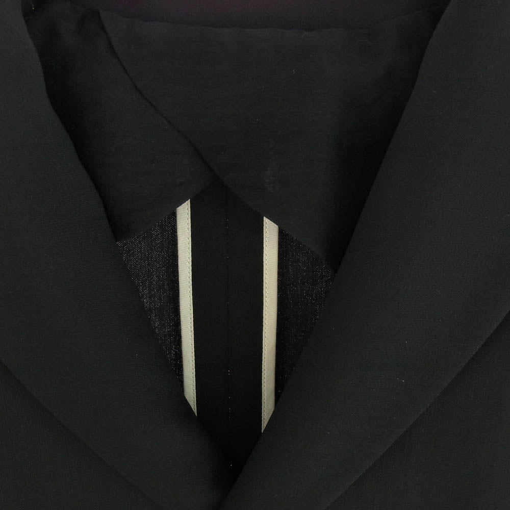イレニサ 25SS IH-25SS-J007-NDK MODIFIED SHAWL COLLAR JACKET ショールカラー 1B テーラードジャケット ブラック系 2【美品】【中古】