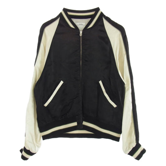 VISVIM ビズビム 24SS 0123405013003 DOUGLAS JKT マルチカラー スカジャン ブルゾン ブラック系 ホワイト系 3【美品】【中古】