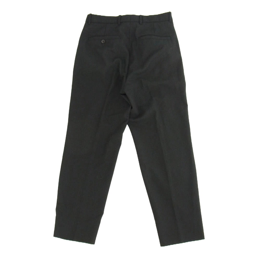 スティーブンアラン 8114-177-0701 VIN TRO SLOW TAPERED JUST ウール ポリエステル スラックス パンツ ブラック系 S【中古】