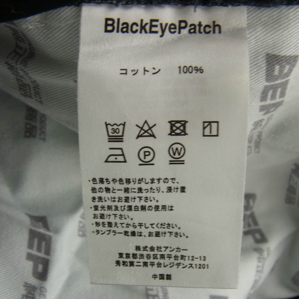 BlackEyePatch ブラックアイパッチ BEEZ-ETE-P ショーツ ショート ハーフ パンツ ブラック系 M【中古】
