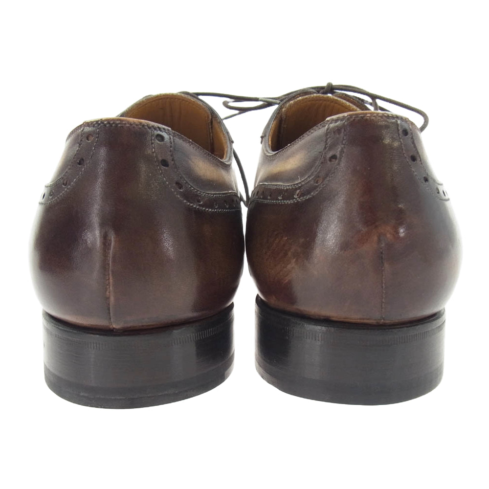 オラツィオバイ ナポリターノ 409 メダリオン ウィングチップ シューズ ブラウン系 7【中古】