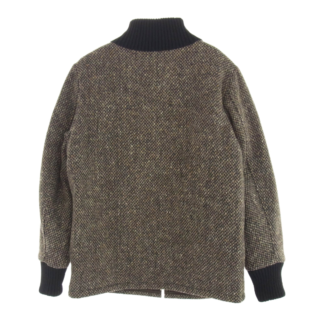 schott ショット 7202 USA製 WOOL PLAID RAMJET JACKET ファラオ ジャケット コート ブラック系 マルチカラー系 36【中古】