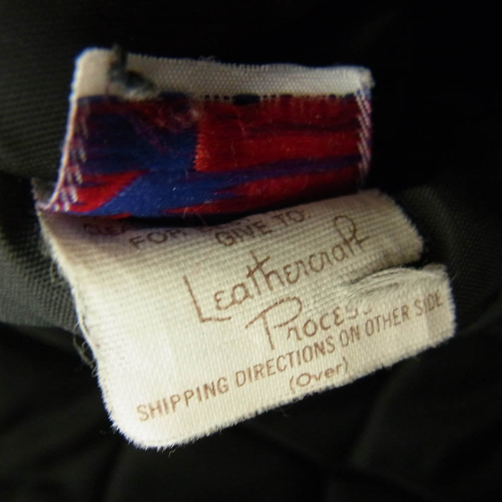 schott ショット 80s 90s バイカータグ後期 108W レディース ダブル ライダース ジャケット ブラック系 10【中古】