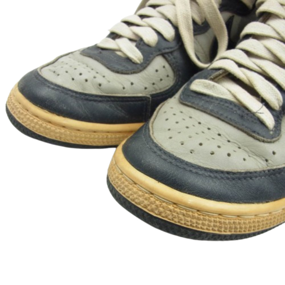NIKE ナイキ 850810TY 85年製 80s TERMINATOR HI ターミネーター ハイ スニーカー グレー系 ネイビー系 US9【中古】